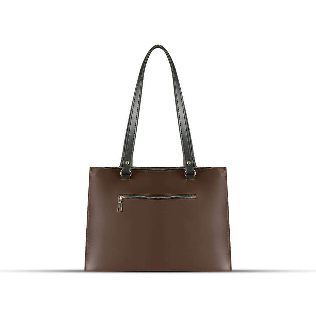 ARYA CHOCO / BLACK - Bag X