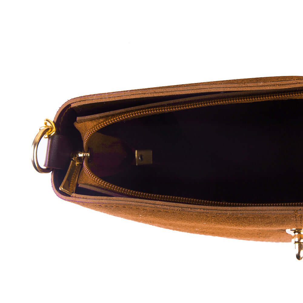 BUCKET SUEDE BROWN - Bag X