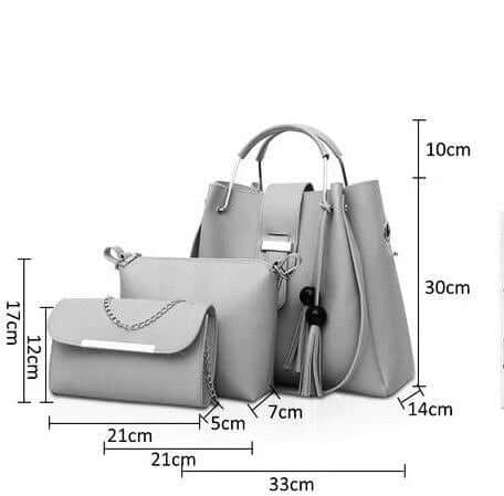 ALEXA 3 PCS BEIGE - Bag X