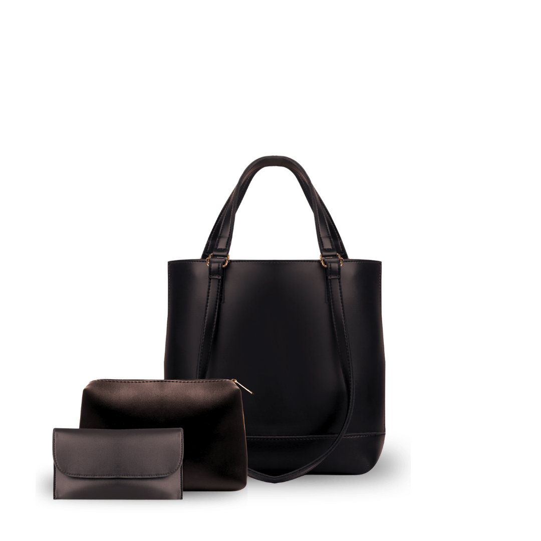 SOPHIA 3 PCS BLACK - Bag X
