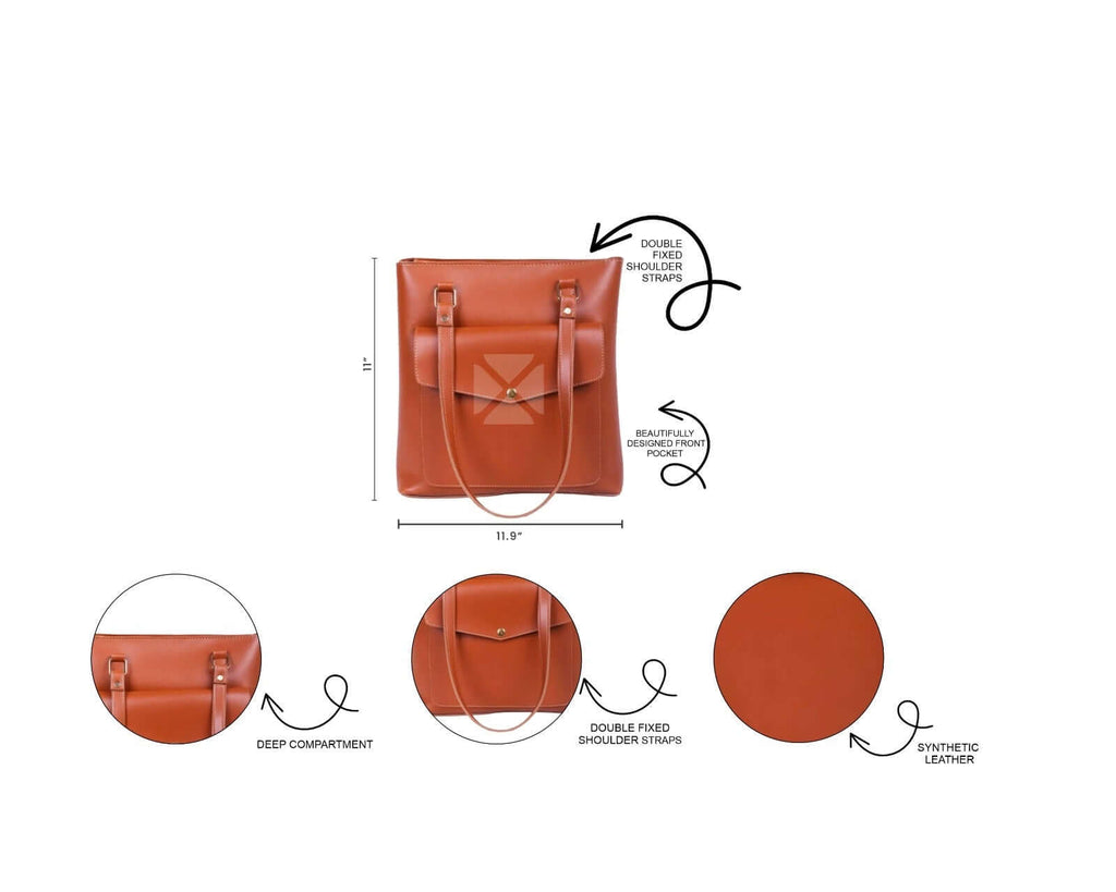 CAPE TOWN BROWN - Bag X